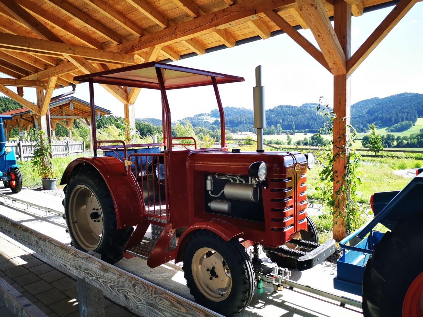 Oldtimer-Traktorbahn